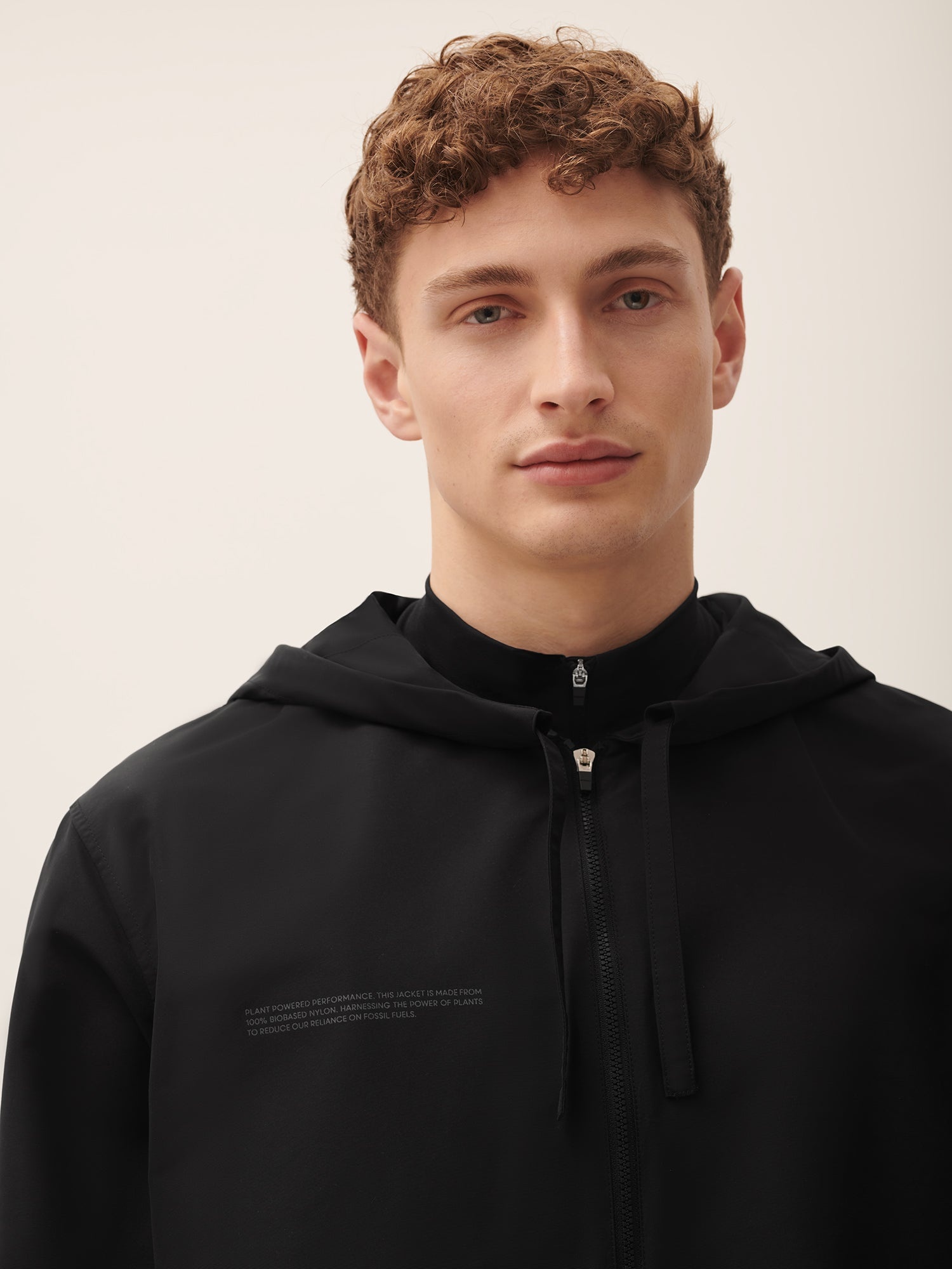 Men's (gaia)PLNT Nylon Jacket - Black - 5