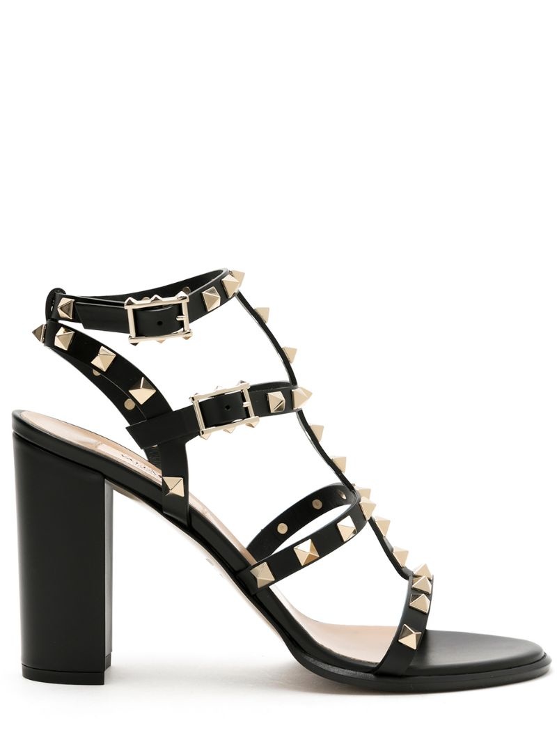 Rockstud-embellished sandals - 1