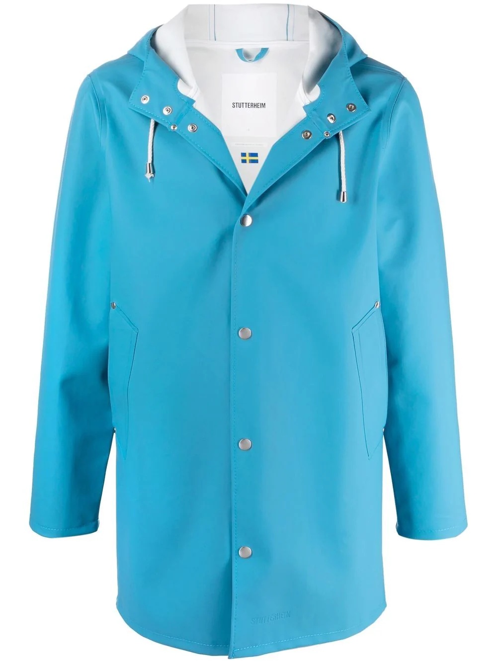 Stockholm hooded raincoat - 1