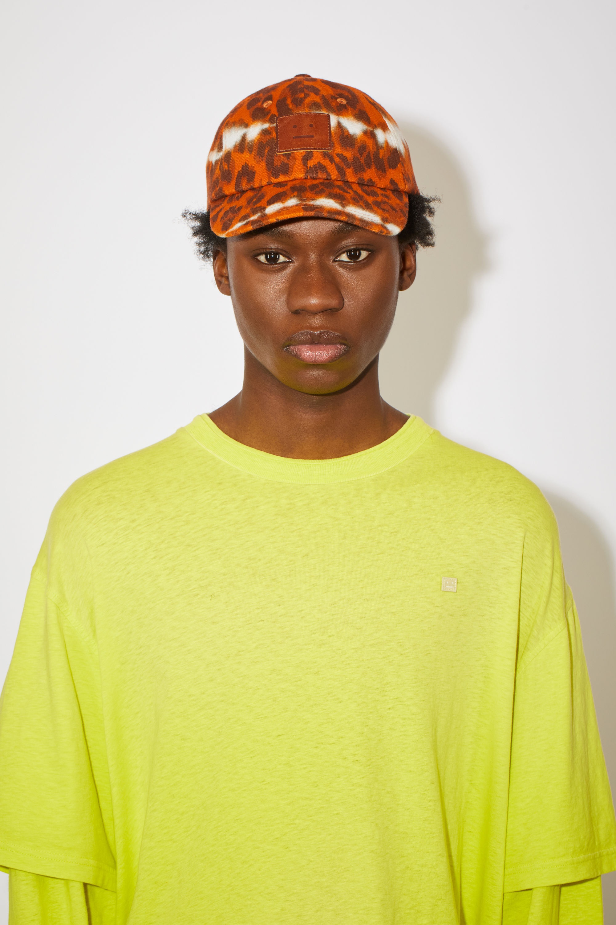 Cotton baseball cap - Rust red/brown - 3