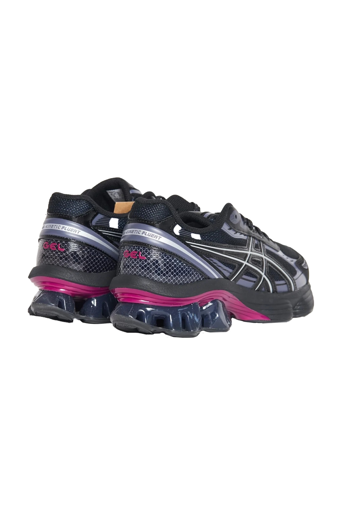 Asics Gel-Kinetic Fluent Running Shoe Black/Black - 3