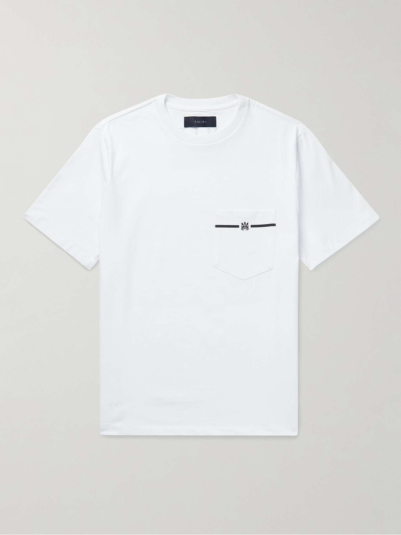 Logo-Print Cotton-Jersey T-Shirt - 1
