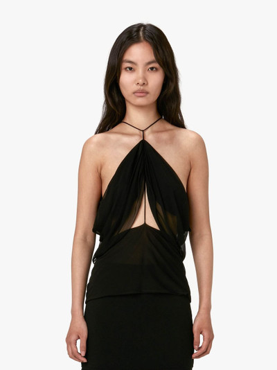 JW Anderson DRAPED SLEEVELESS TOP outlook
