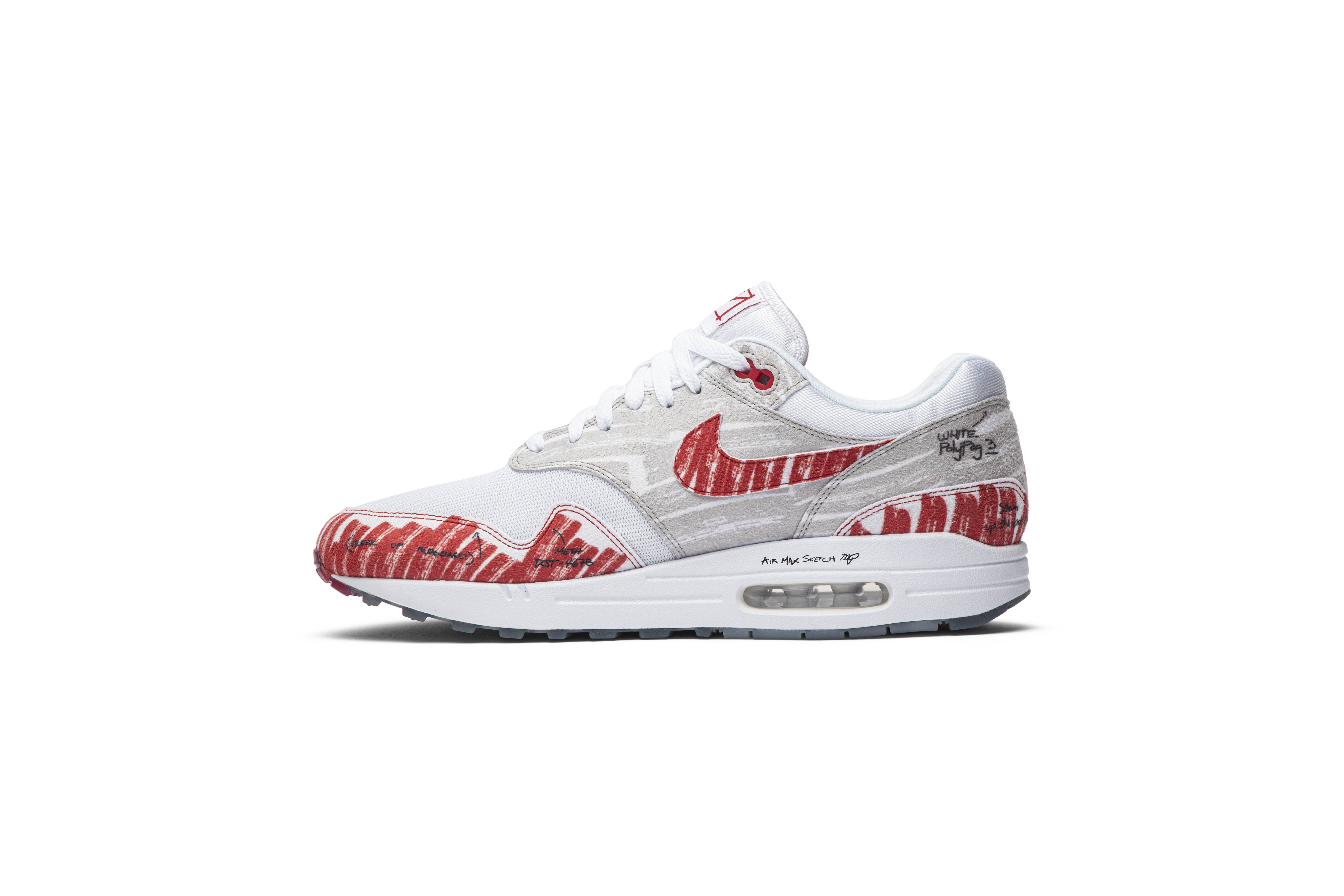 Air Max 1 'Sketch To Shelf - University Red' - 3