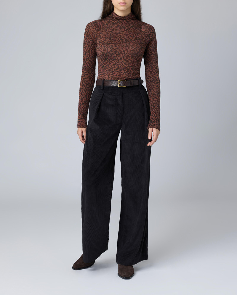 Sasha Printed Jersey Top 1