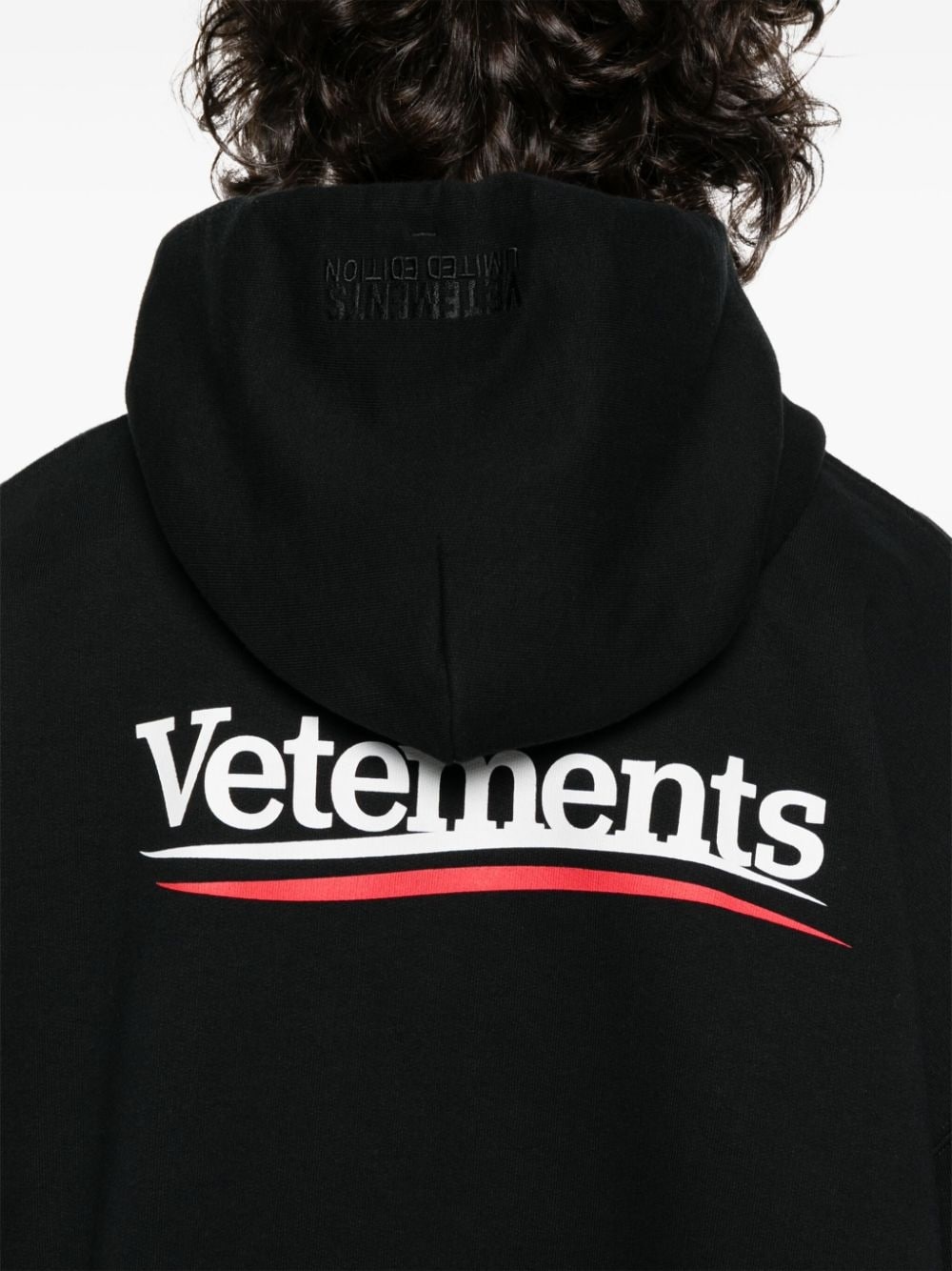 logo-print hoodie - 6