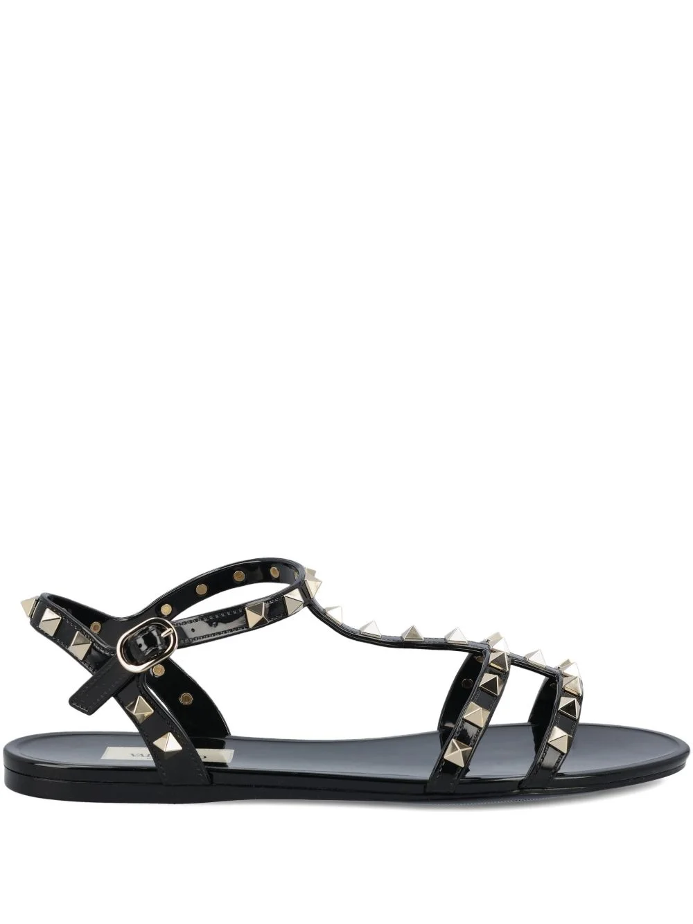 rockstud strap sandals - 1