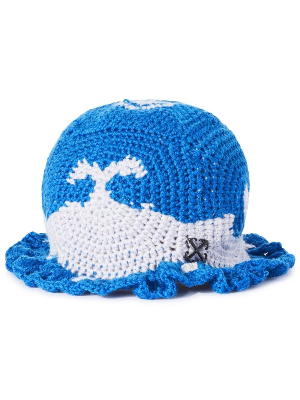 crochet wool bucket hat - 1