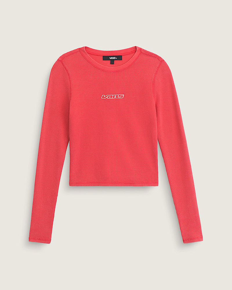 Teri Waffle Long Sleeve Shirt 1