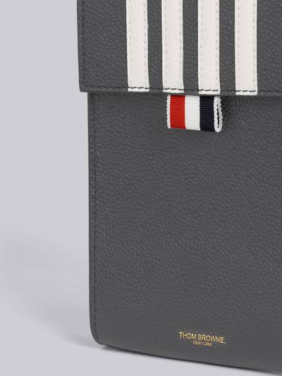 Thom Browne four-bar stripe phone bag outlook