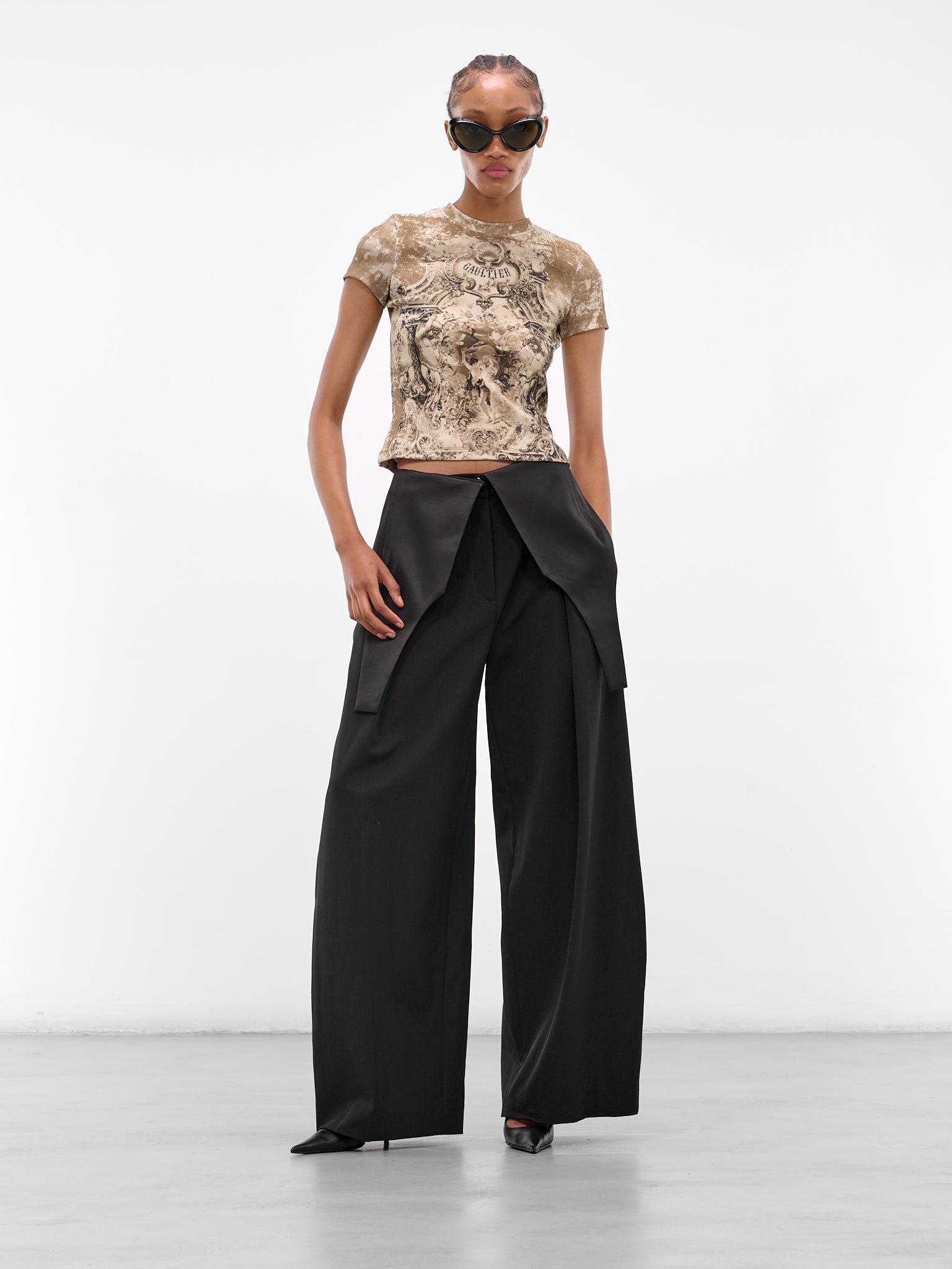 The Black Bodysuit Suit Pants - 6