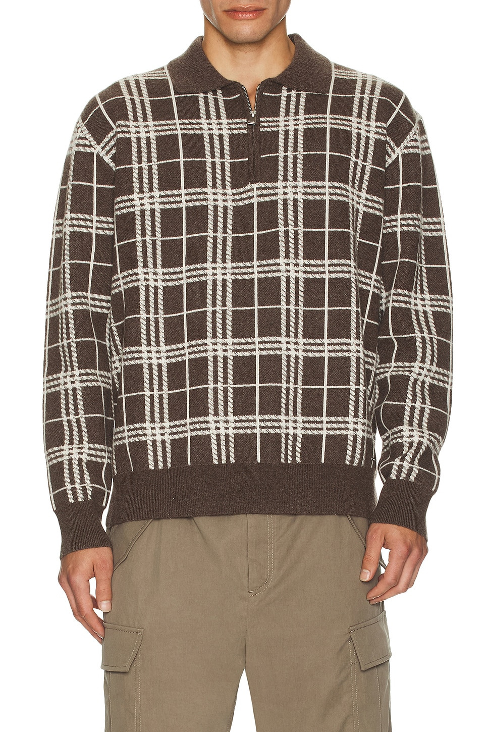 Klaus Zip Polo Sweater - 4