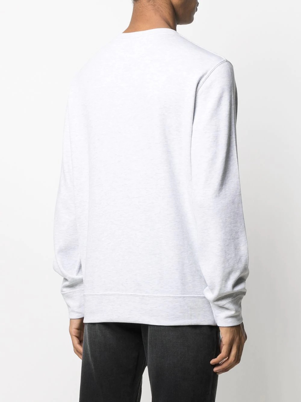 contrast-trim sweatshirt - 4