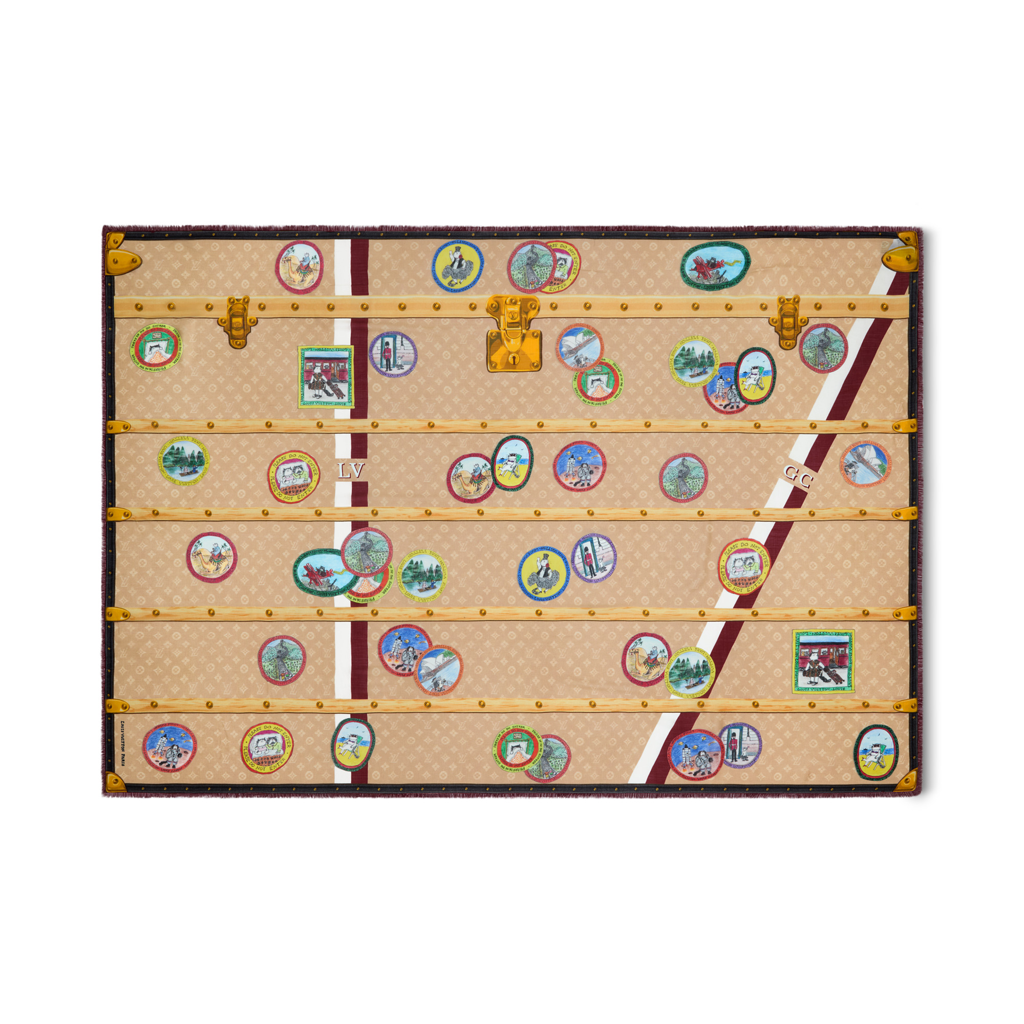 My LV Trunk Stole - 4