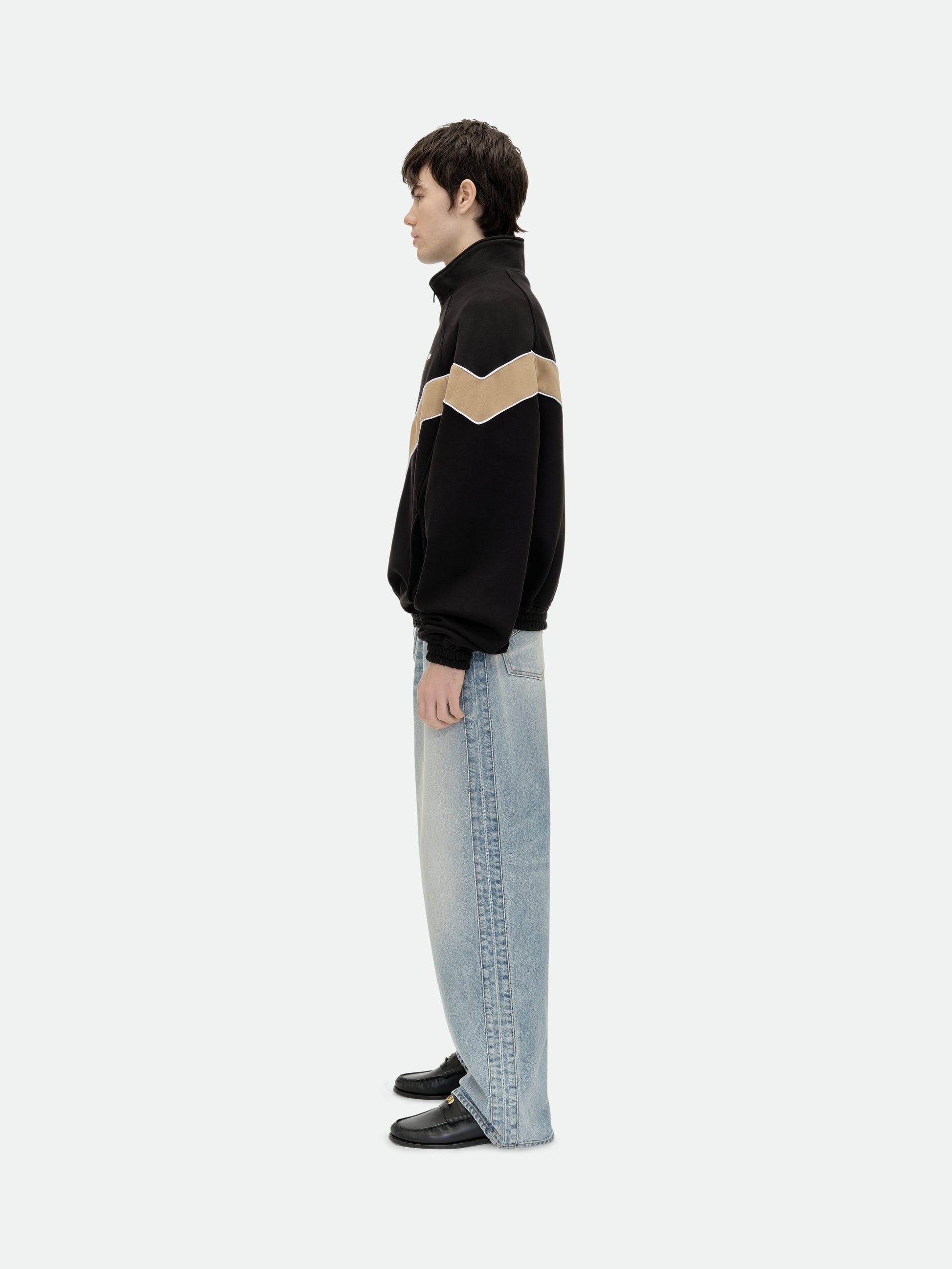 FLEECE ARMY TRACK JACKET - 6