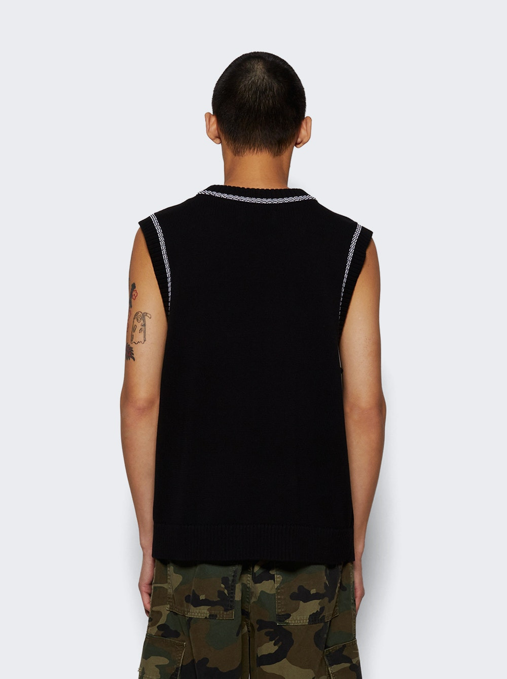 Knit 24 Basketball Jersey Black - 4