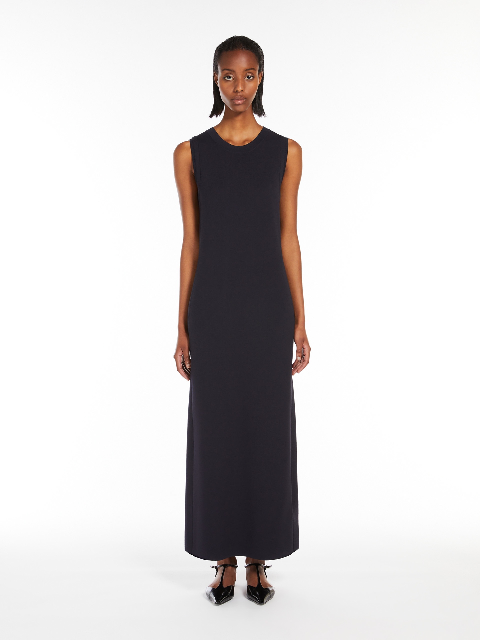 VISIERA Viscose knit sheath dress - 3