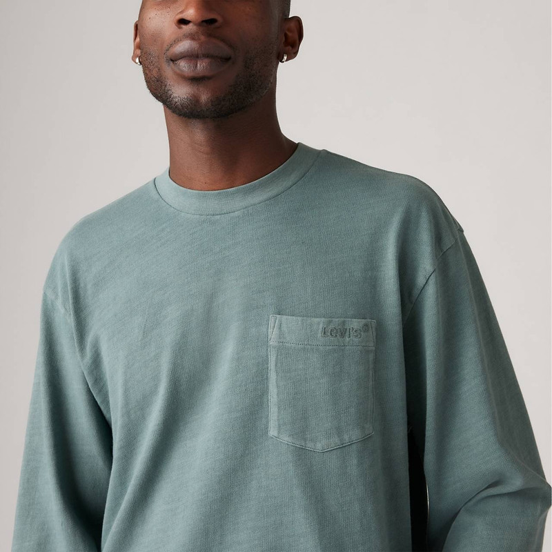 LONG SLEEVE AUTHENTIC POCKET T-SHIRT 5