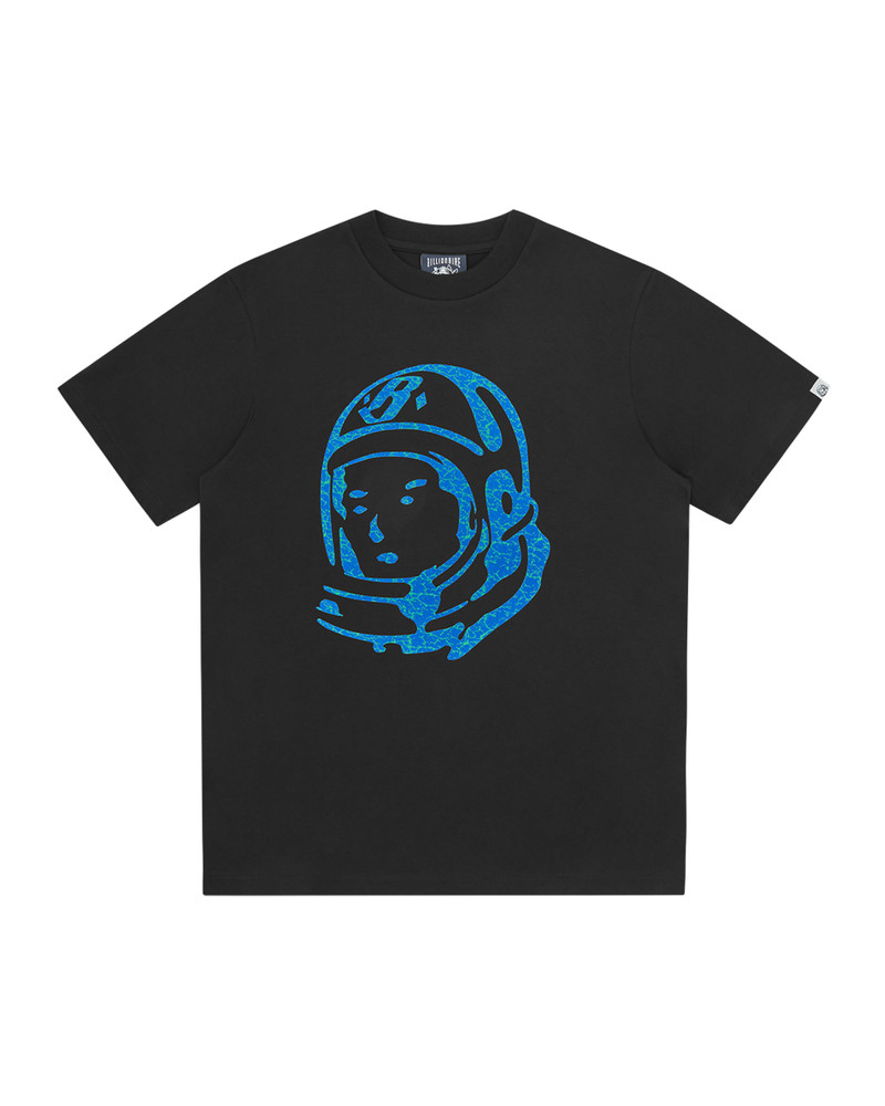 CRACKED FLOCK PRINT ASTRO T-SHIRT 1