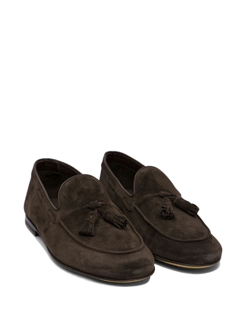 OFFICINE CREATIVE suede loafers outlook