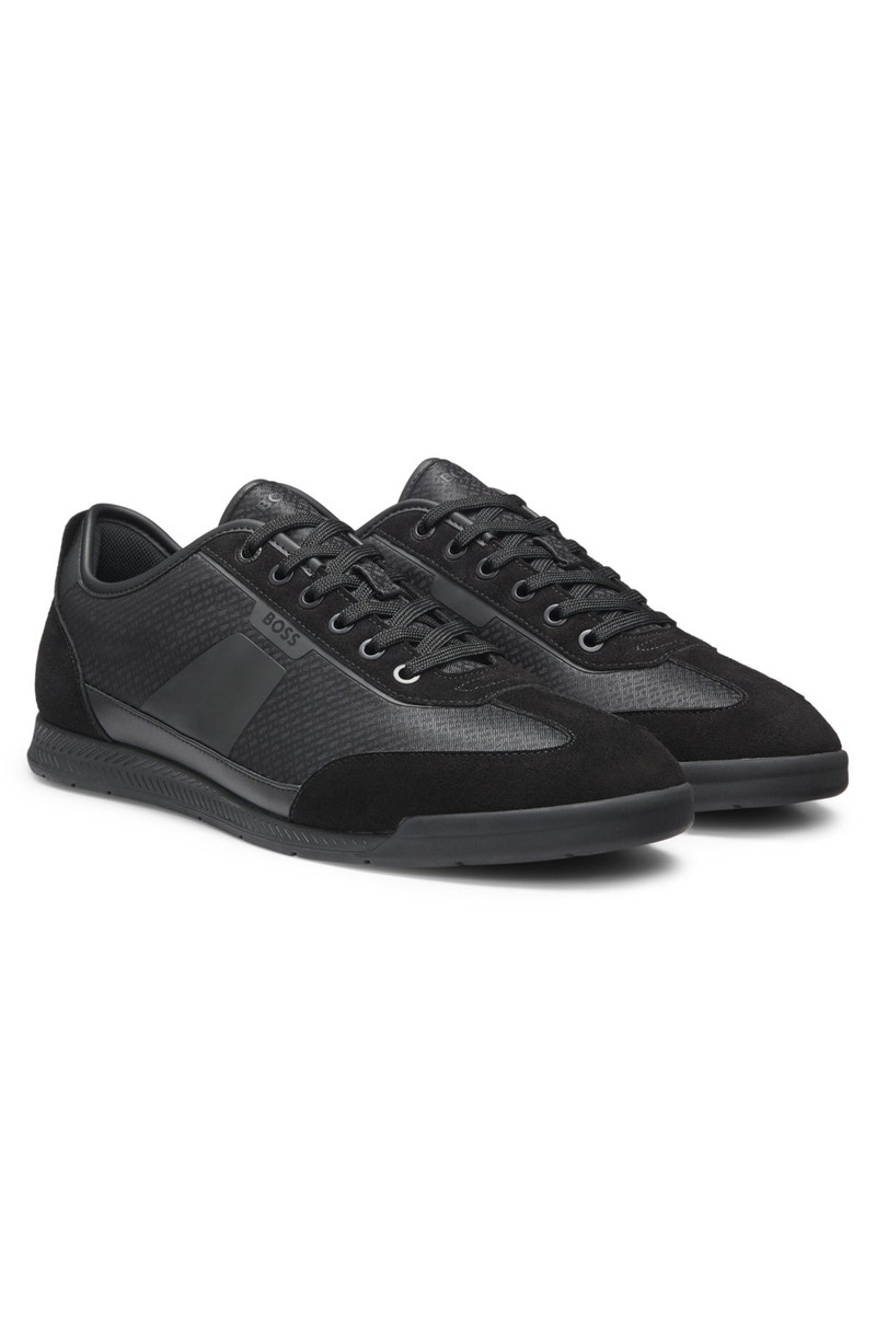 LOW-TOP TRAINERS WITH MONOGRAM JACQUARD 2