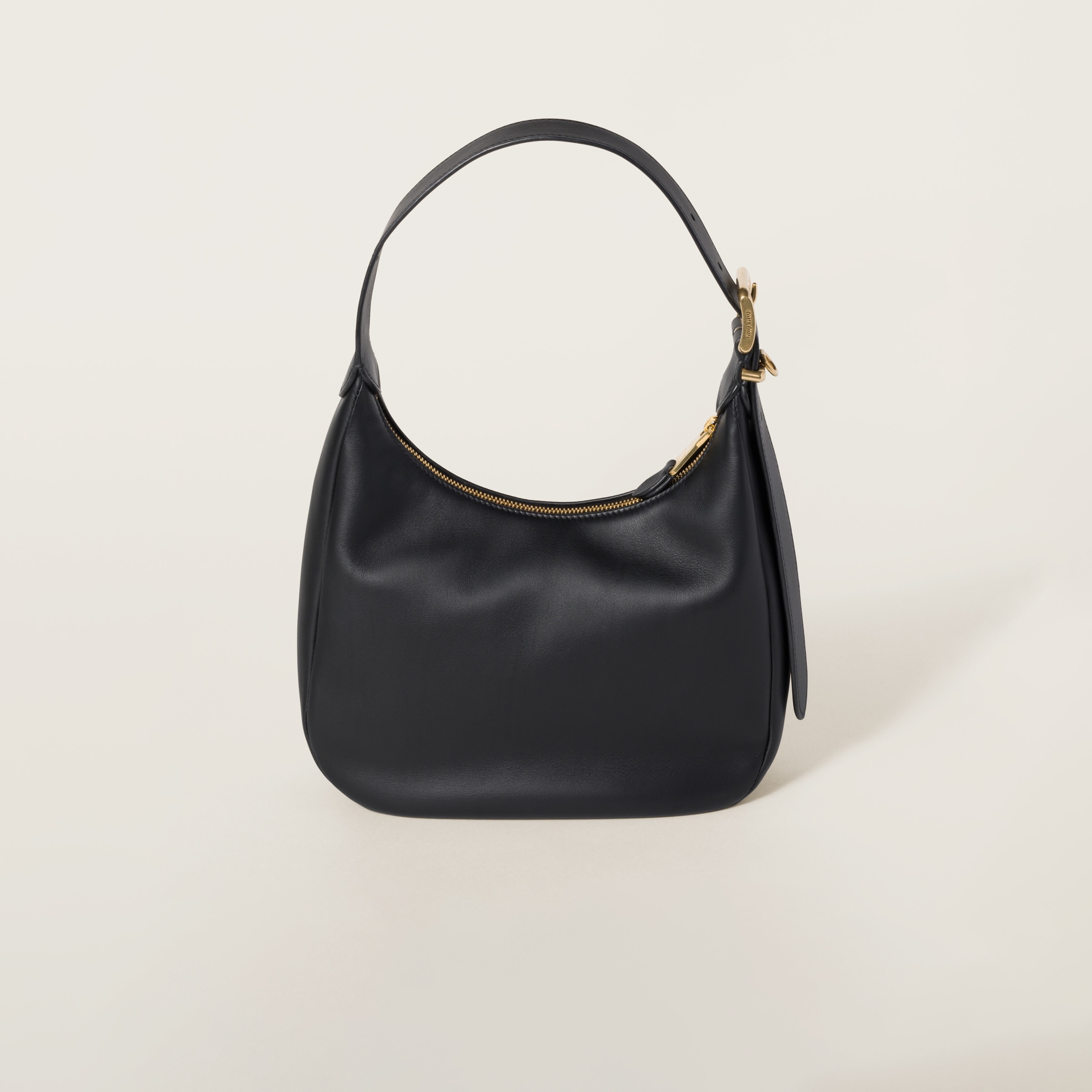 Leather hobo bag - 3