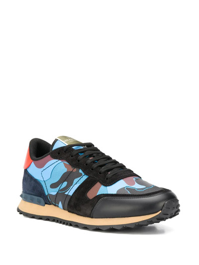 Valentino Rockrunner camouflage sneakers outlook