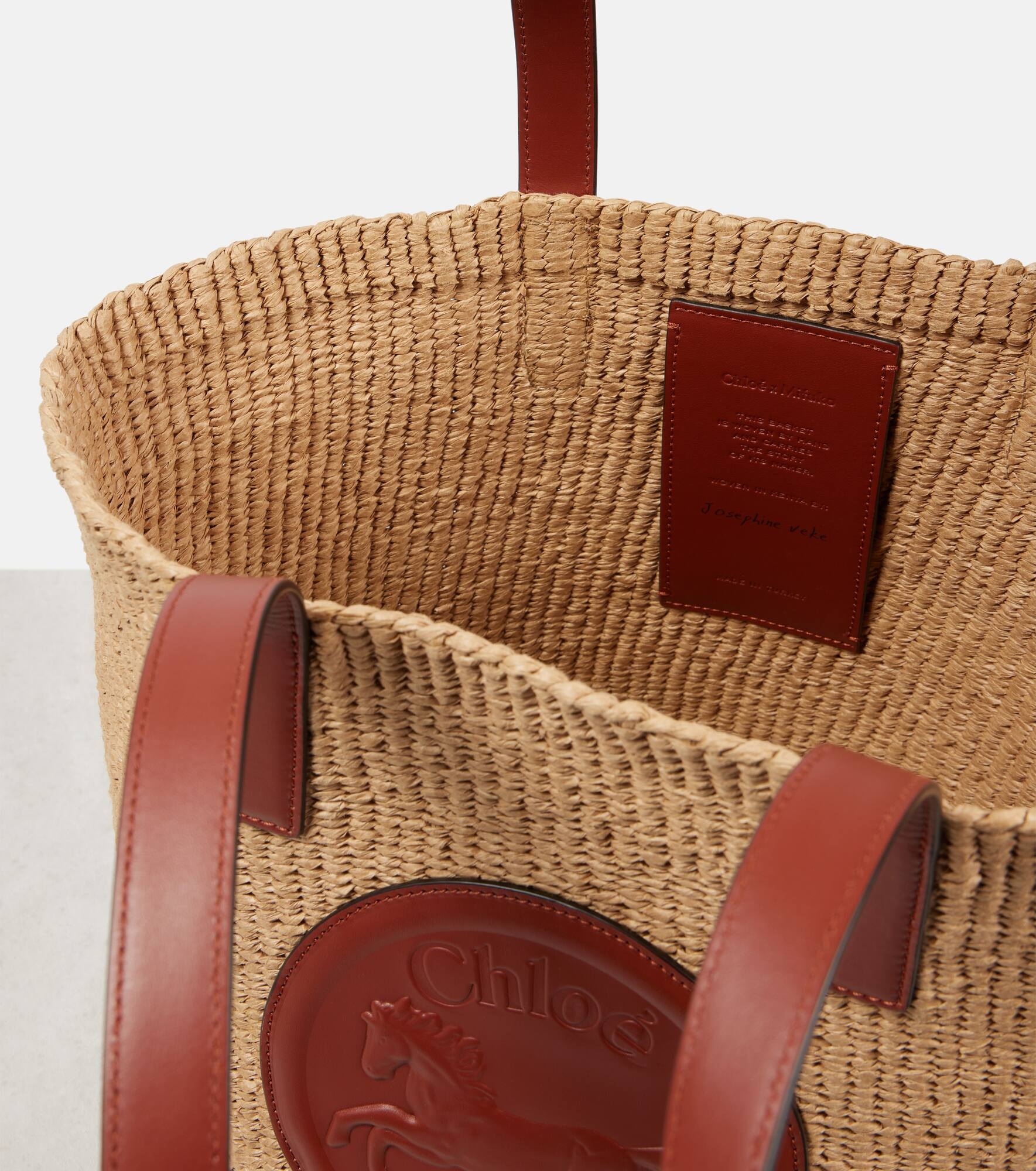 Horse Medal Large basket bag - 3