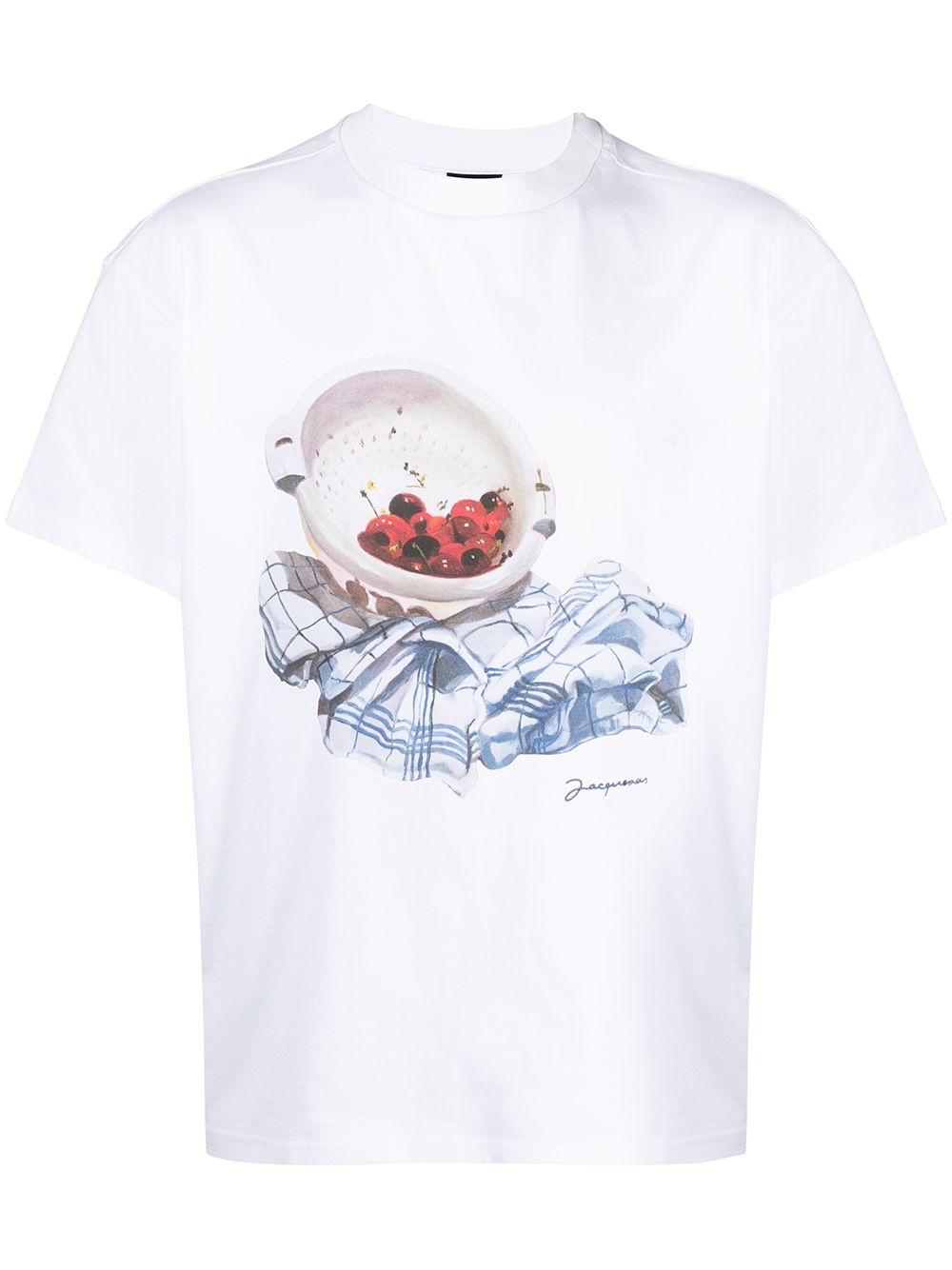 graphic print short-sleeved T-shirt - 1