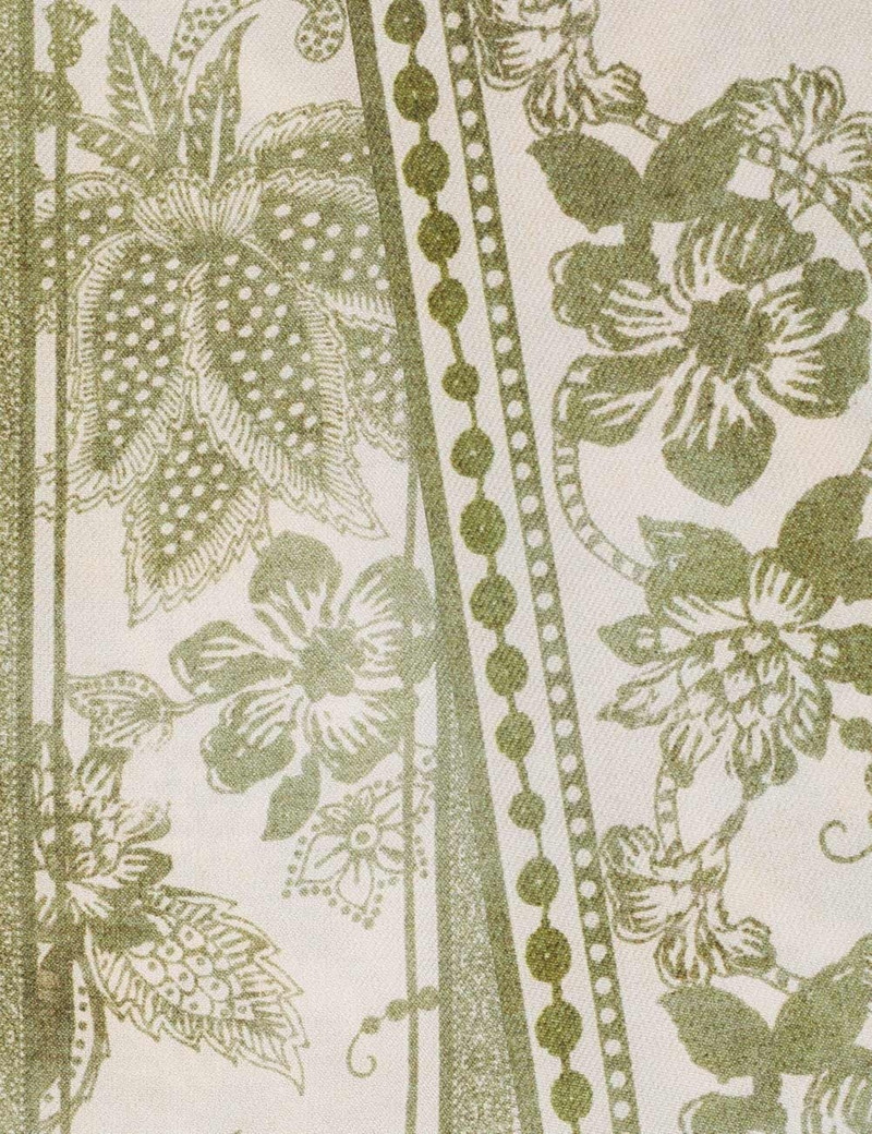 PRINTED SILK RIBBON SCARF 3