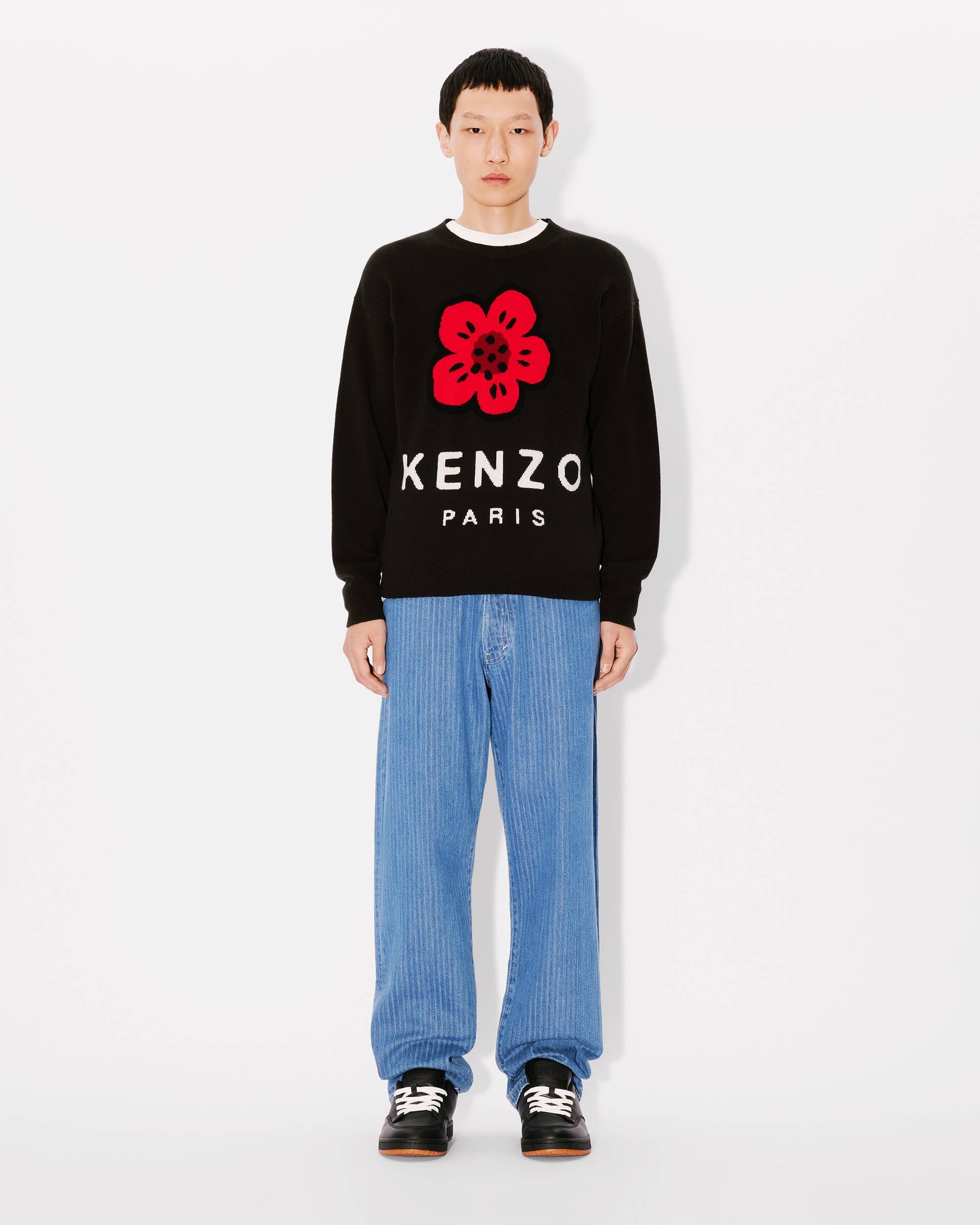 'Boke Flower' wool jumper - 5