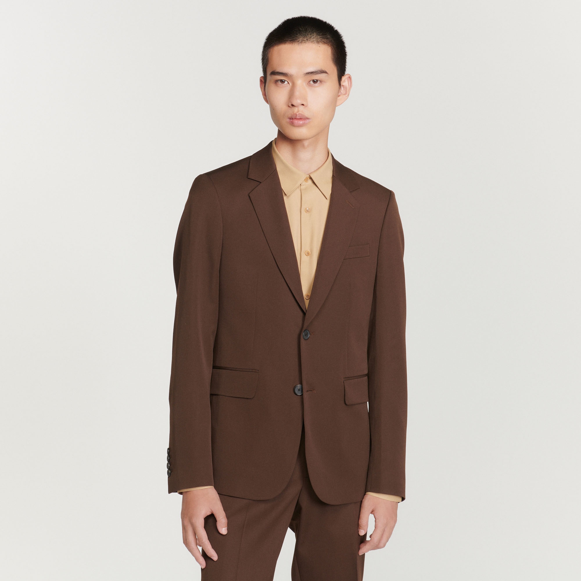 Virgin wool suit jacket - 2