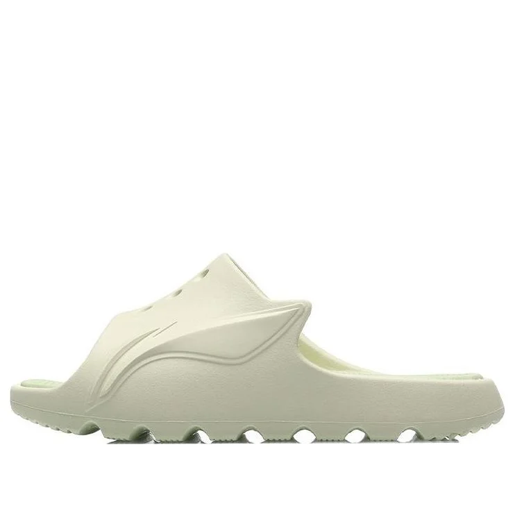 (WMNS) Li-Ning LNBB Sport Slides 'Beige Green' ABTR006-3 - 1