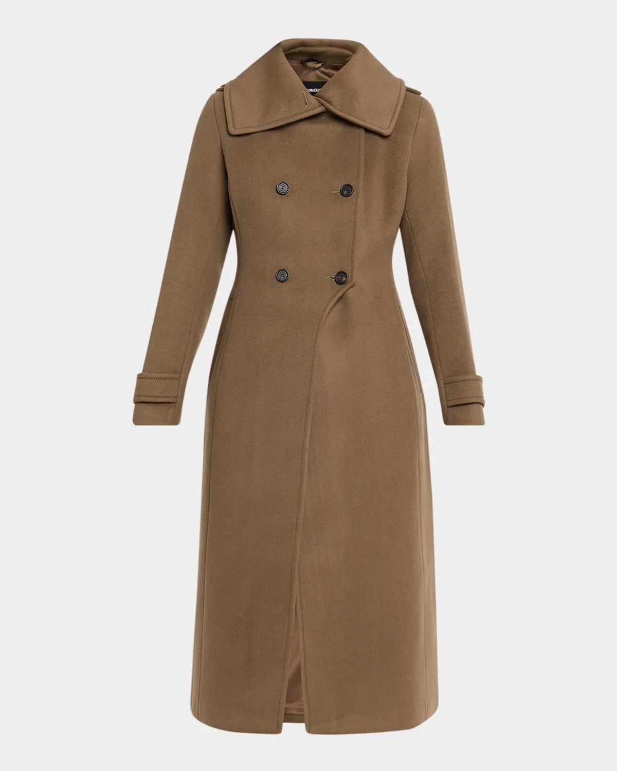 Elodie-R Double-Face Wool Tailored Coat - 1