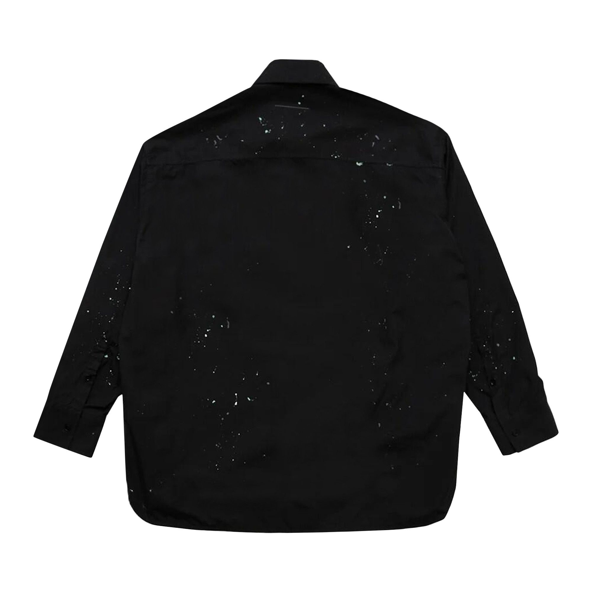 MM6 Maison Margiela Paint Residue Shirt 'Black' - 2