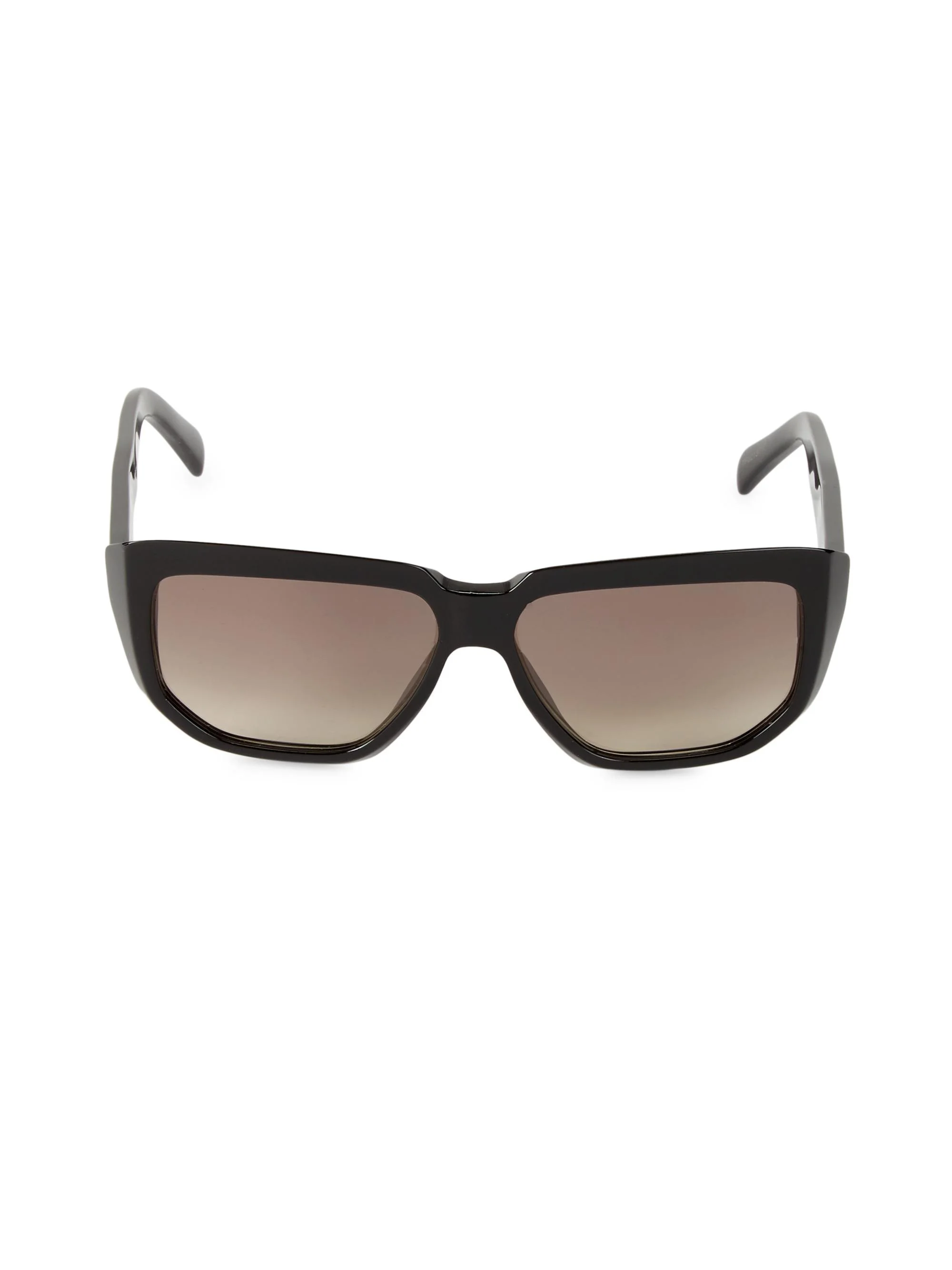 Women's 58MM Square Sunglasses - Black - 1