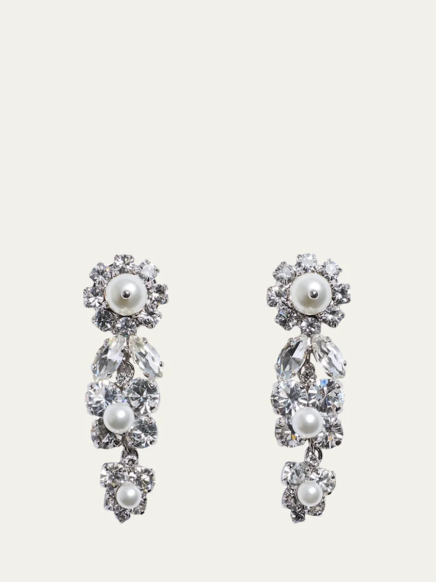 Daisy Cluster Earrings - 1