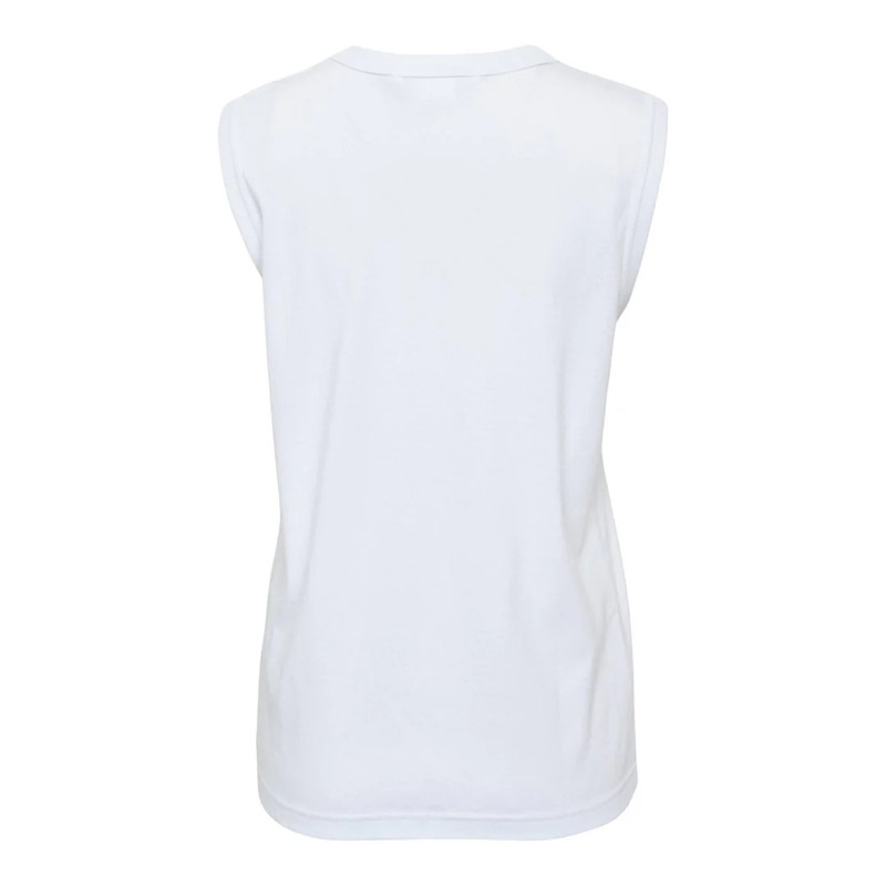 Comme des Garçons Comme des Garçons CDG CDG Teiban Cotton Fraise Sleeveless Tee outlook