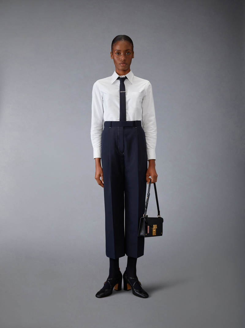 School Uniform High Waisted Trousers 4