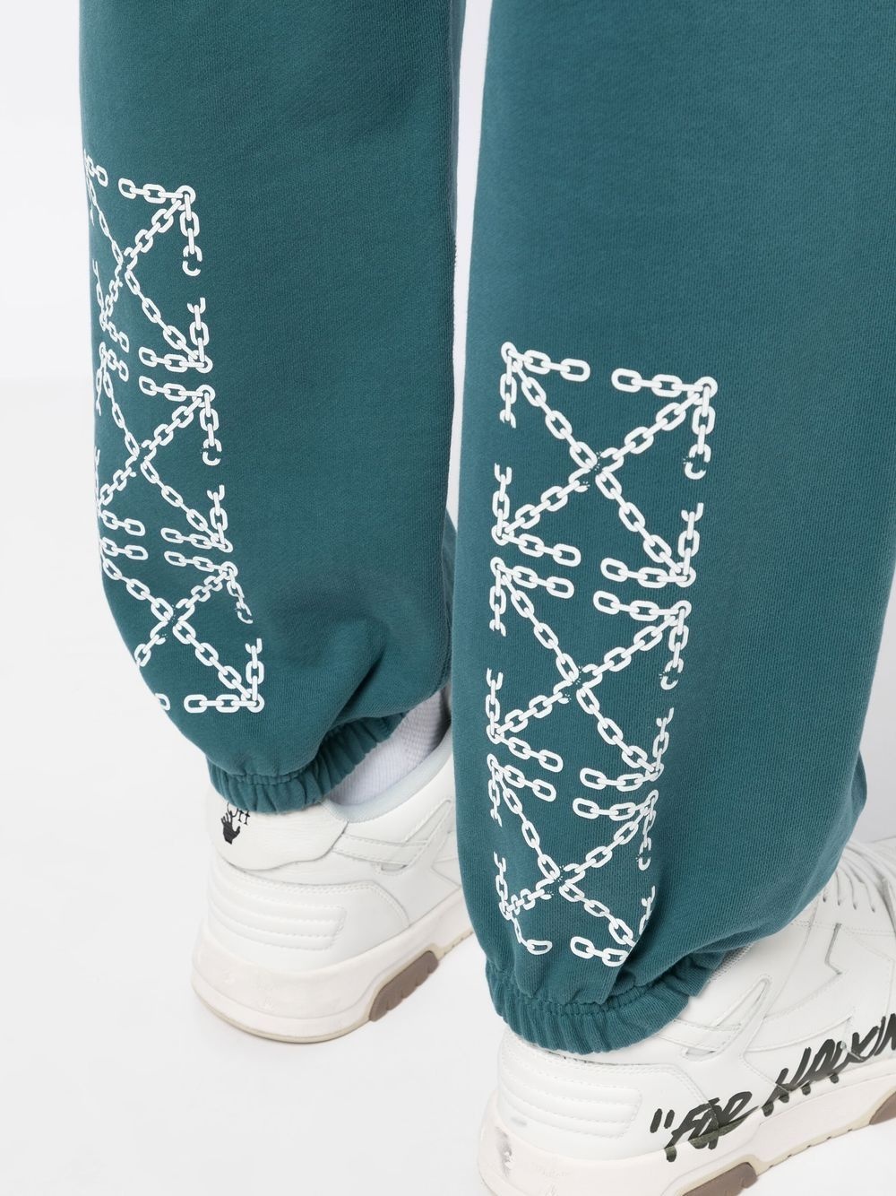 Arrows-print track pants - 5