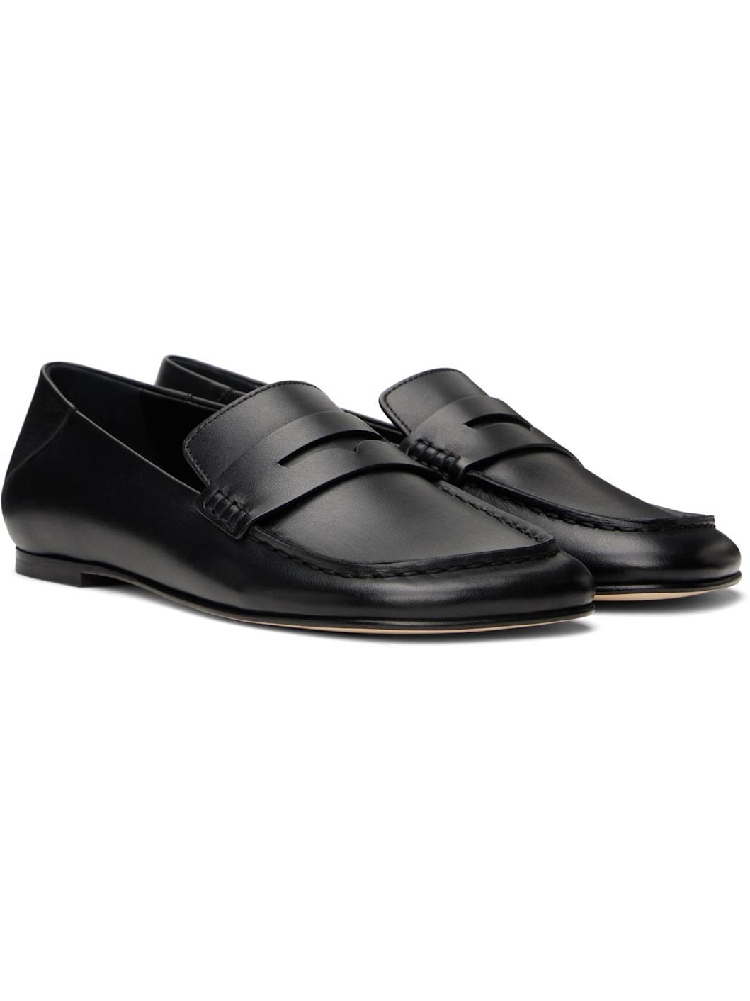 Black Drew Loafers - 4