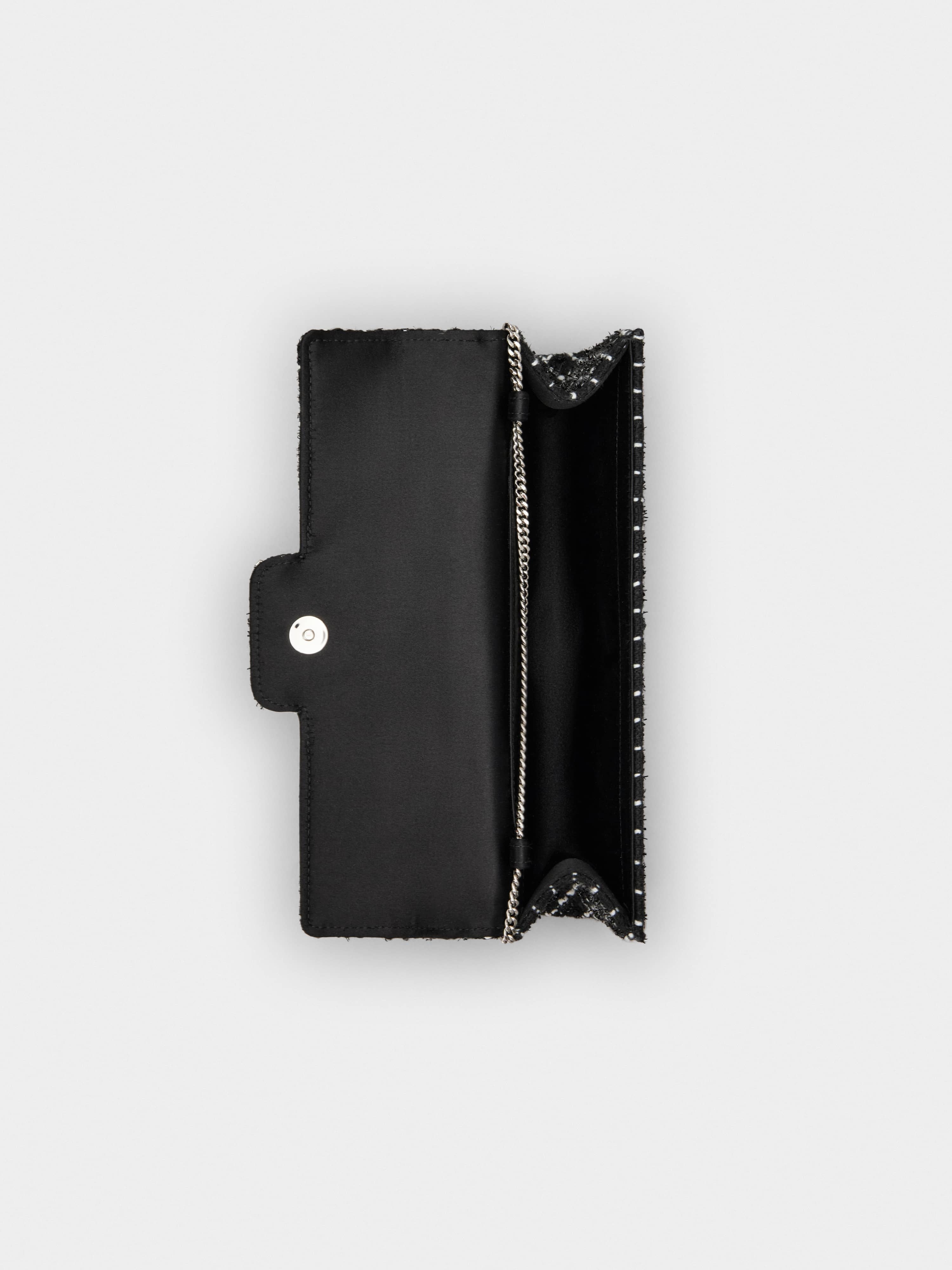 Efflorescence Clutch in tweed - 5