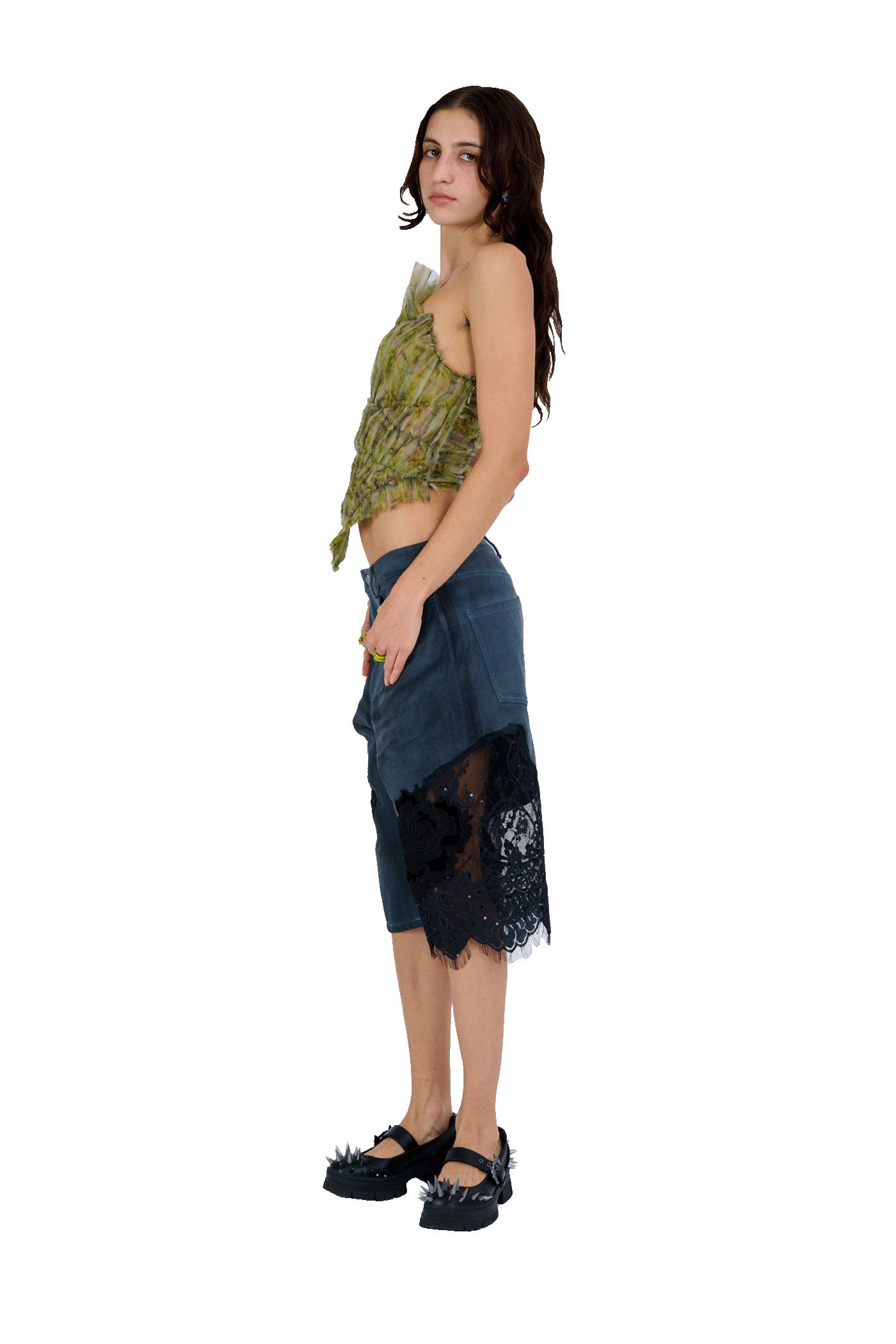 CHARCOAL MIKAELA JORTS - 9