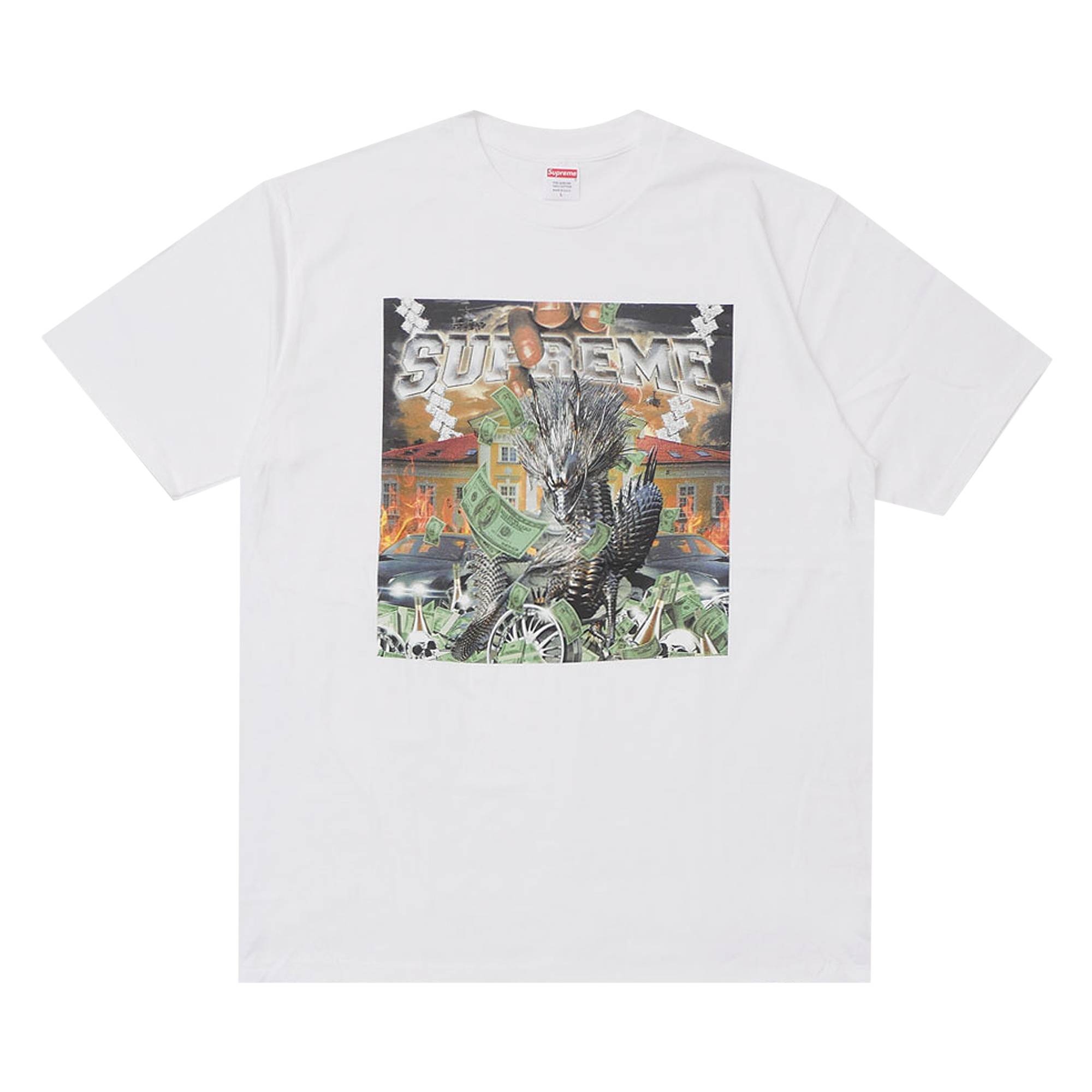 Supreme Dragon Tee 'White' - 1