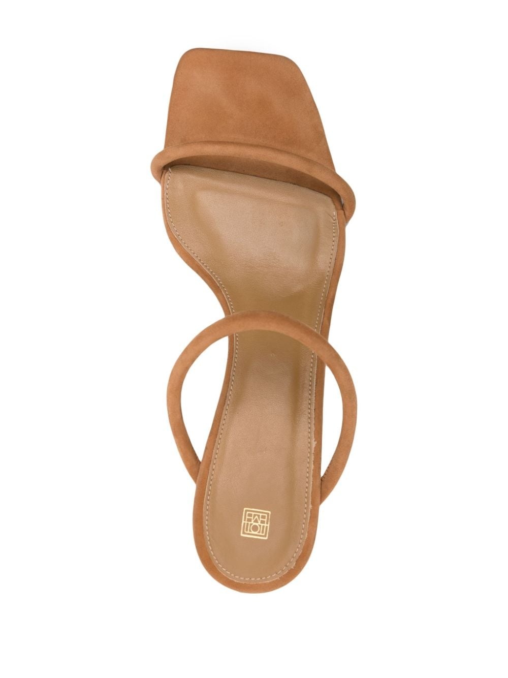 Minimalist suede mules - 4