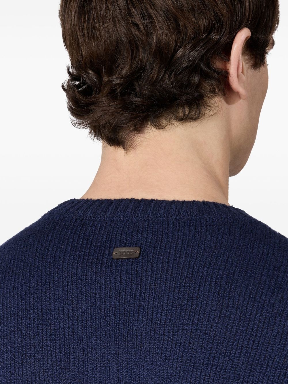 crew-neck knitted sweater - 4