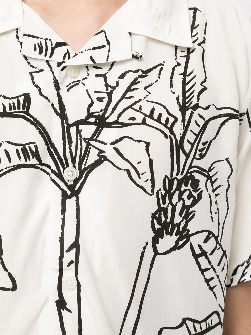 banana tree print shirt - 5