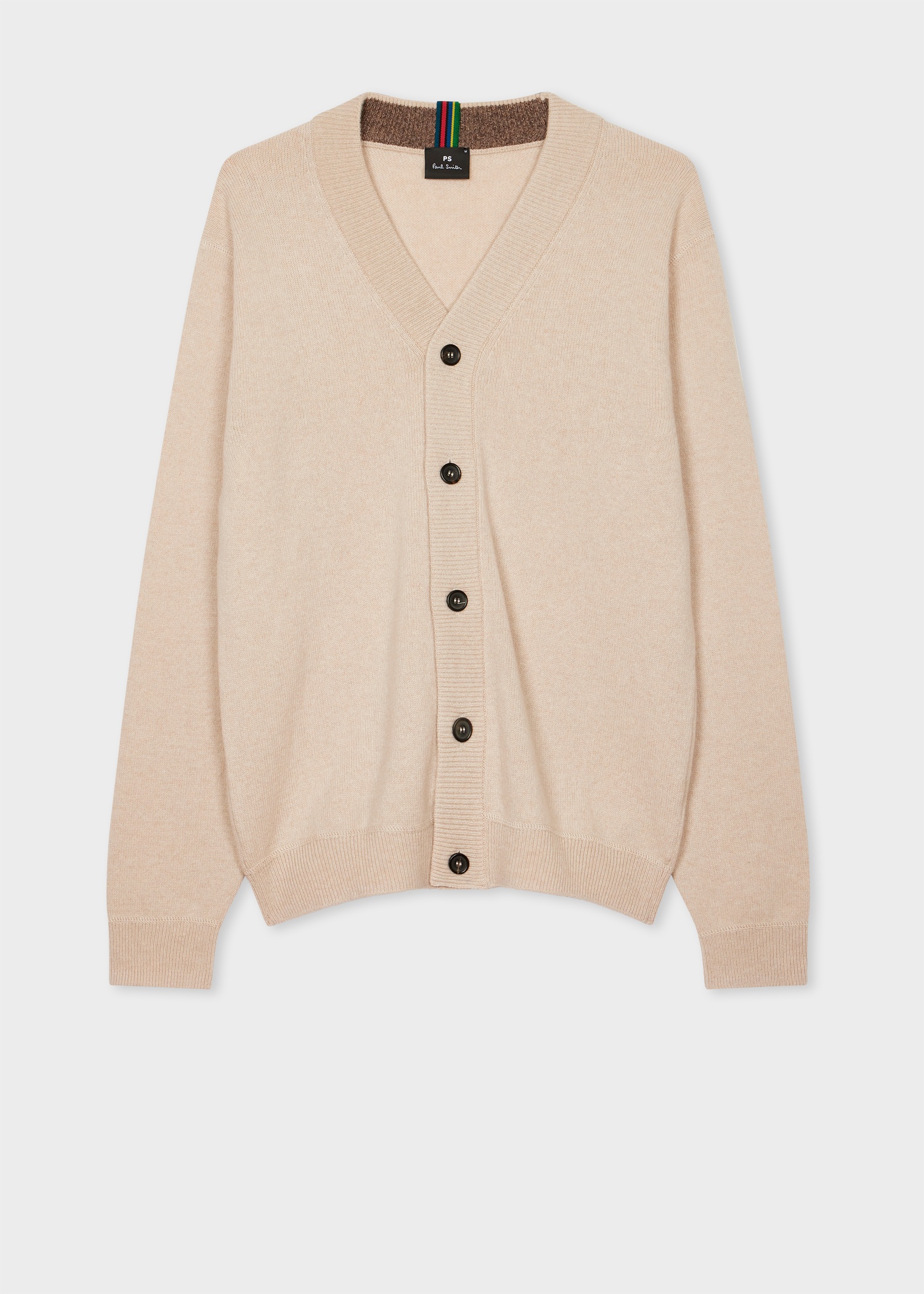 Ecru Merino Wool Cardigan - 1