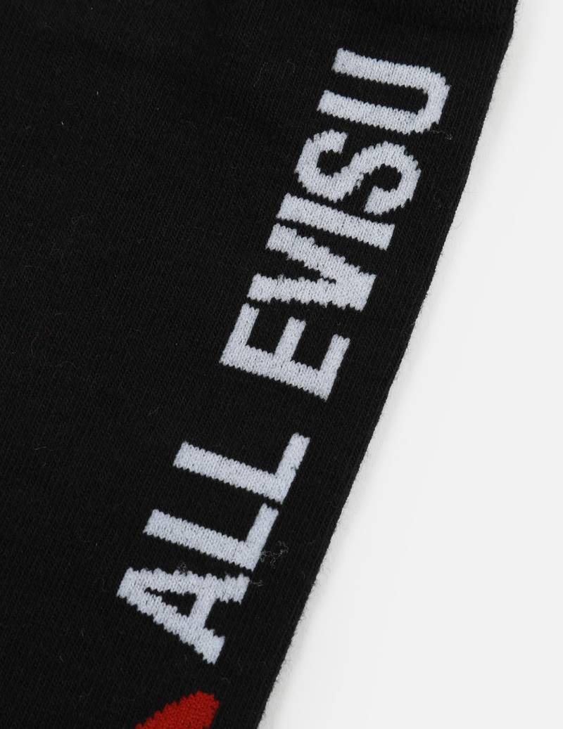 EVISU ALL EVISU EVERYTHING JACQUARD LONG SOCKS outlook