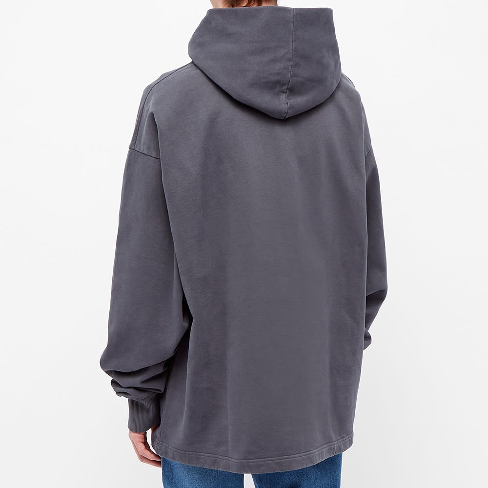 Acne Studios Franklin Stamp Logo Oversized Hoody - 5